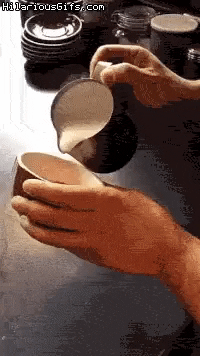 Latte art in WaitForIt gifs