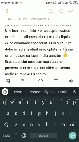 gboard text field does not support gif