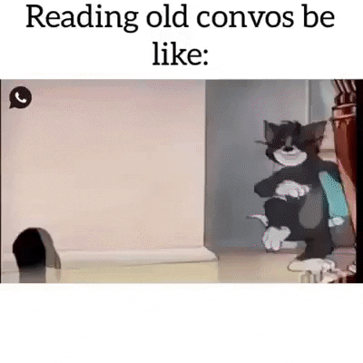 Reading old convos be like in funny gifs