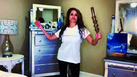 Happy Shake It GIF by Tricia  Grace