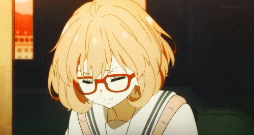 Anime Glasses Gif