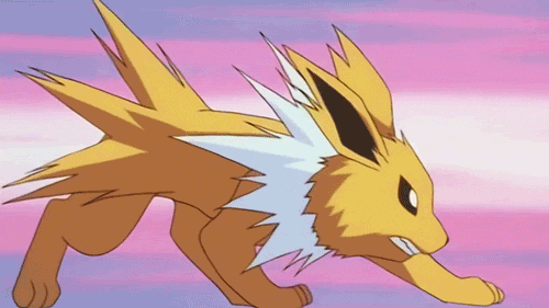 Image result for jolteon cute gif