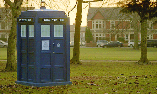 Gemelos de Doctor Who Dr. tardis serie