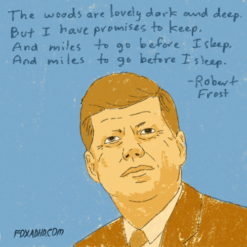 Robert Frost Quote GIF by Animation Domination HighDef Find & Share
