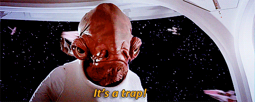 It'S A Trap 30 Day Star Wars Challenge GIF