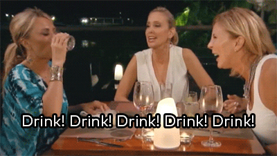 party real housewives drunk drinking drink