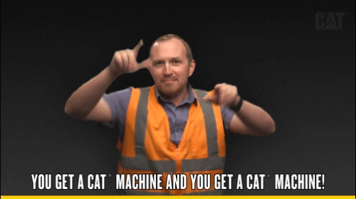 cat machine