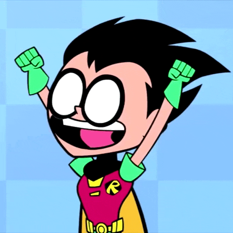 Excited Teen Titans Go GIF by Cartoon Network EMEA - Find & Share on GIPHY