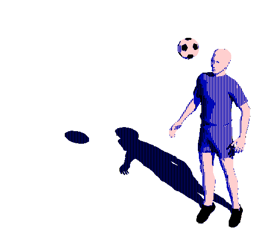 Animation Football Sticker by badblueprints for iOS & Android | GIPHY