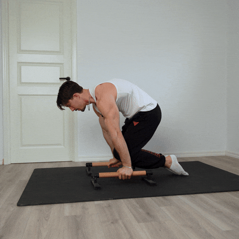Floor Assisted Tuck Planche demonstration