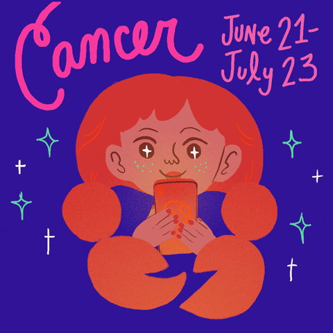 Cancer Horoscope GIF by Mashable - Find & Share on GIPHY