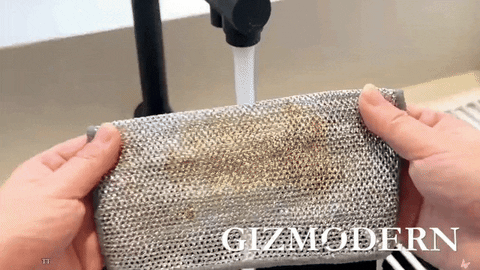 Metal Wire Cleaning Cloth Grid Dish Rag Oil free Fast drying - Temu