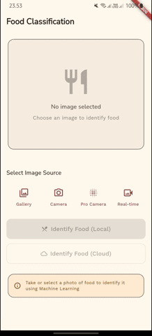 GitHub - waffiqaziz/foodfo: A Flutter-powered food image classification ...