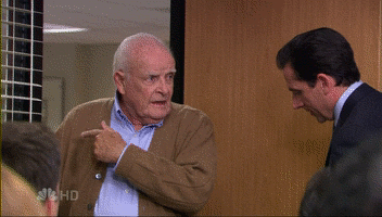 Image result for the office closing door gif