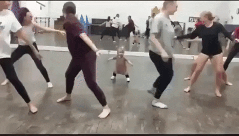 She got moves in funny gifs
