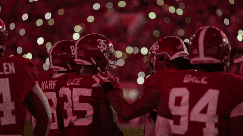 Alabama Football Roll Tide GIF by The University of Alabama - Find