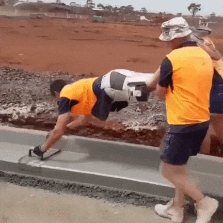 Pure teamwork in funny gifs