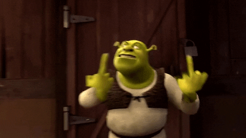 Shrek Didnt Have To Go To School GIFs - Find & Share on GIPHY
