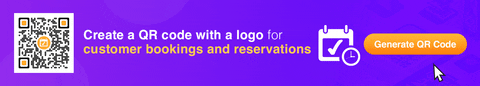create qr code for bookings and reservations