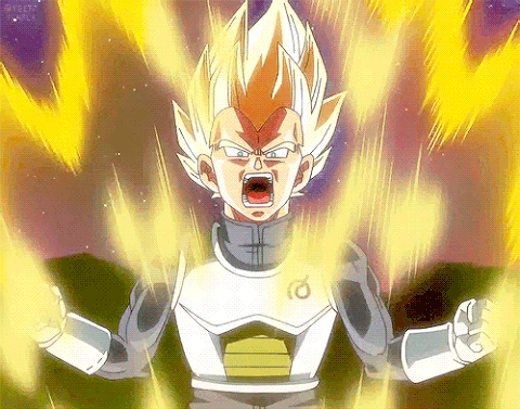Dragon Ball Z Power Gif Find Share On Giphy