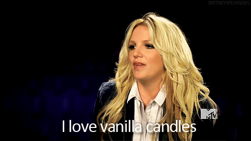 Image result for gif vanilla candle