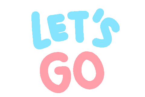 Come Lets Go Sticker by Ai and Aiko for iOS & Android | GIPHY