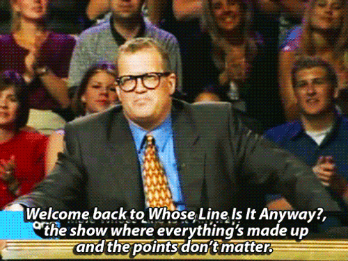 Image result for welcome to whose line gif