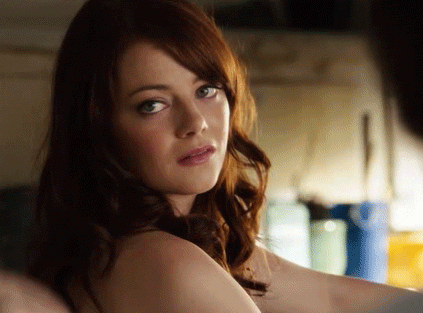 Emma Stone Flirting GIF - Find & Share on GIPHY