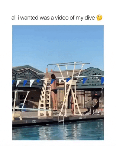 What a splash in funny gifs