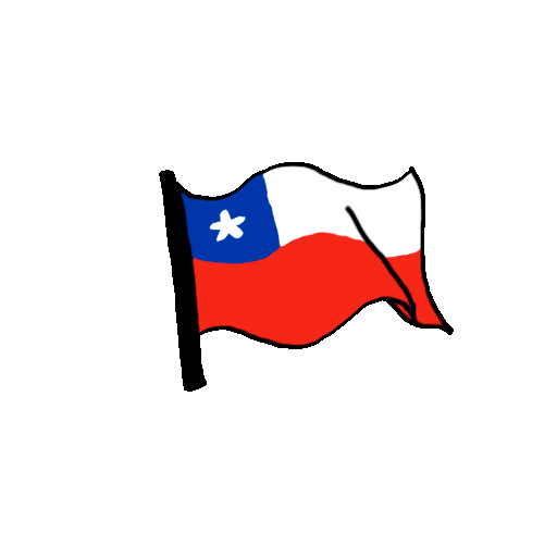 Chilean Flag Chile Sticker by RainToMe for iOS & Android GIPHY