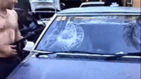 Man repair windshield with simple trick