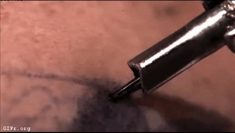 animated needle tatoo