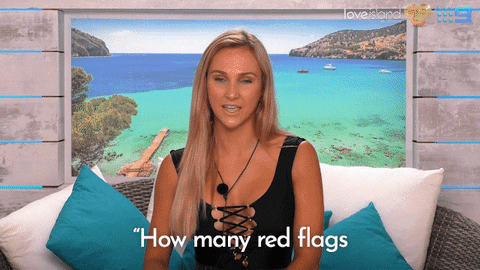 Love Island Red Flag