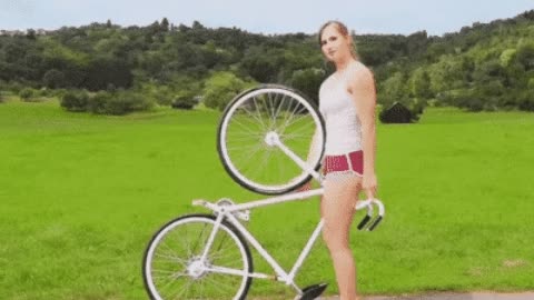 Cycle trick gif
