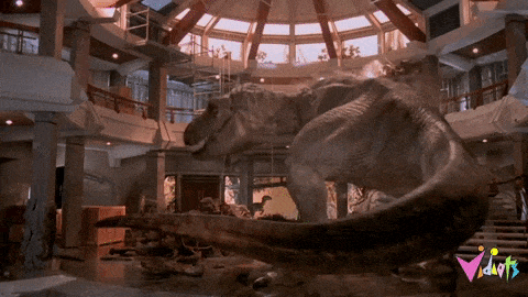 T-Rex, Jurassic Park.-Blog Hola Telcel