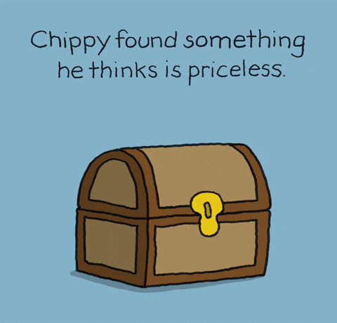 Chippy je našel nekaj neprecenljivega. Tebe!