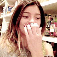 kylie jenner animated GIF