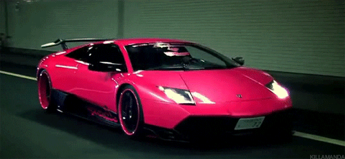 Image result for pink car gif