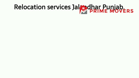 Relocation Services Jalandhar