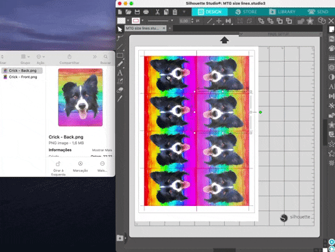Step by Step: Making a Template for printing Double Sided Cards | Ale's