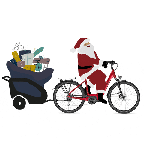 Christmas Holiday GIF by Kalkhoff Bikes