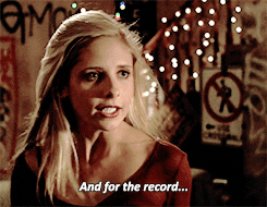 Image result for buffy summers gif