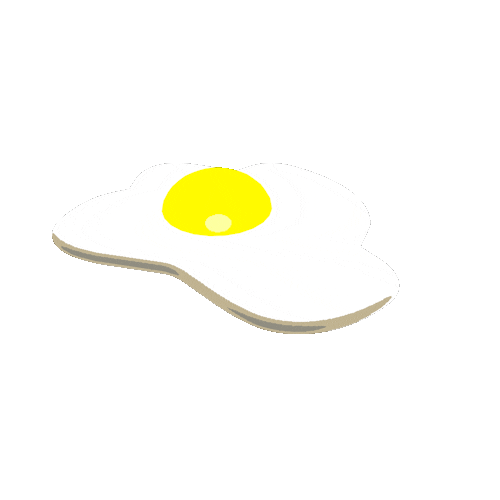 Fried Egg Breakfast Sticker by UCLA for iOS & Android GIPHY