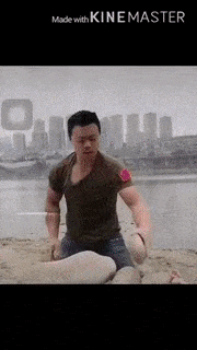 Trying stuff you watch online in funny gifs