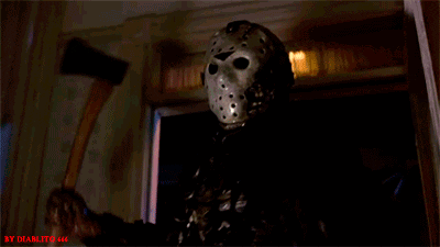 Image result for jason voorhees gif