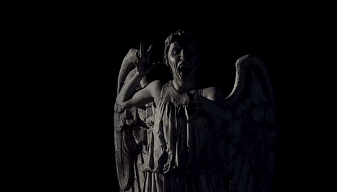 Image result for weeping angel gif