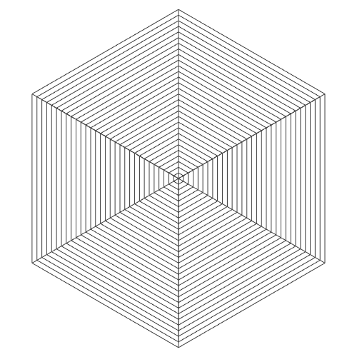 hexagon turning