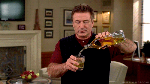 Alec Baldwin Drinking GIF by Cheezburger - Find & Share on GIPHY
