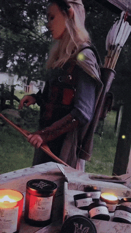 medieval ashley as an elf archer