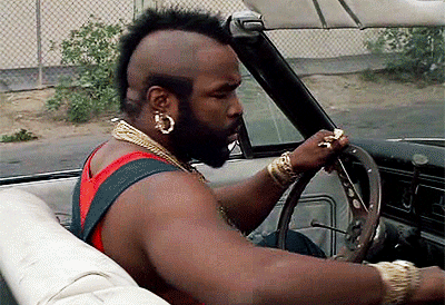 B.A. Baracus in the 80s